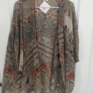 Women's Printed Kimono